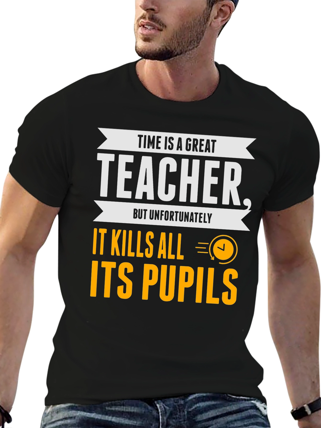 Time is a Great Teacher Graphic Tee