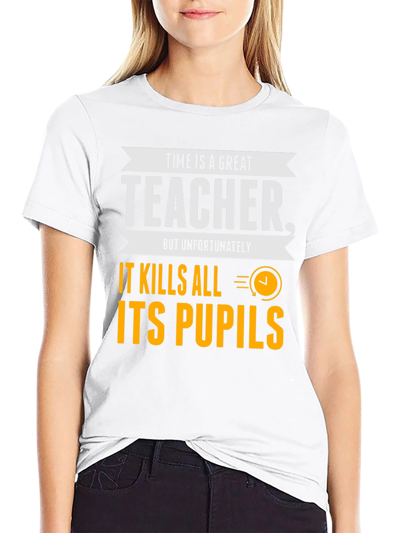 Time is a Great Teacher Graphic Tee