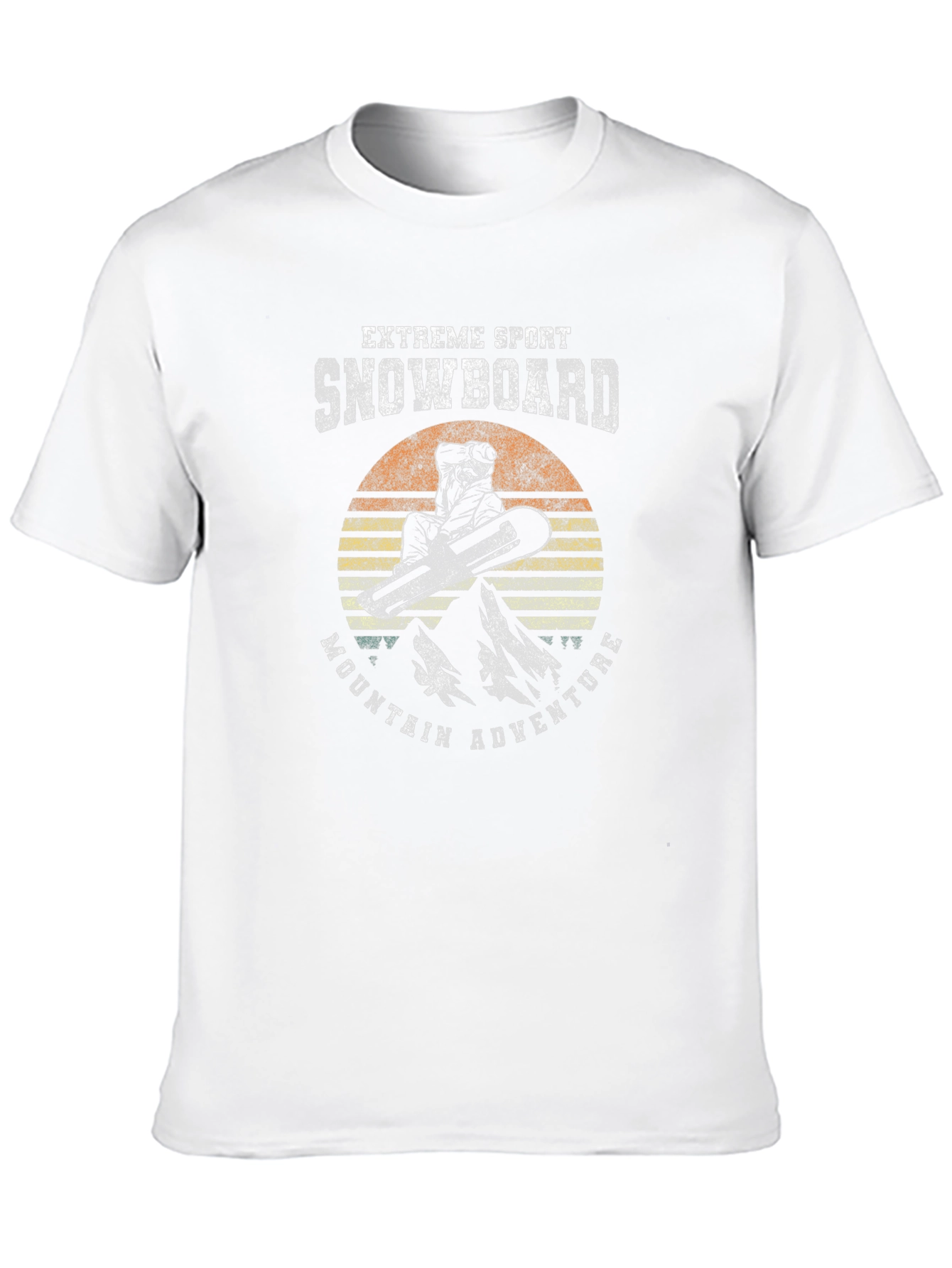 Snowboard Extreme Sport Mountain Adventure T-Shirt