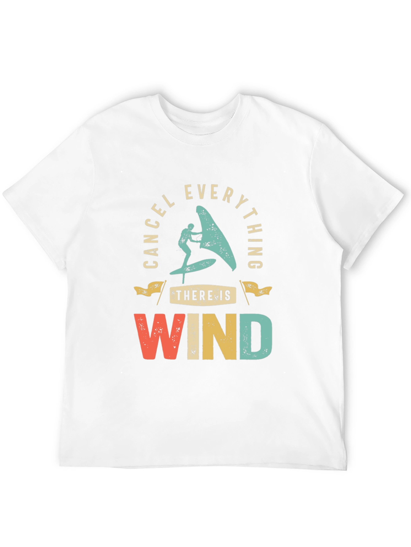 Cancel Everything T-Shirt - Windsurfing Design Tee