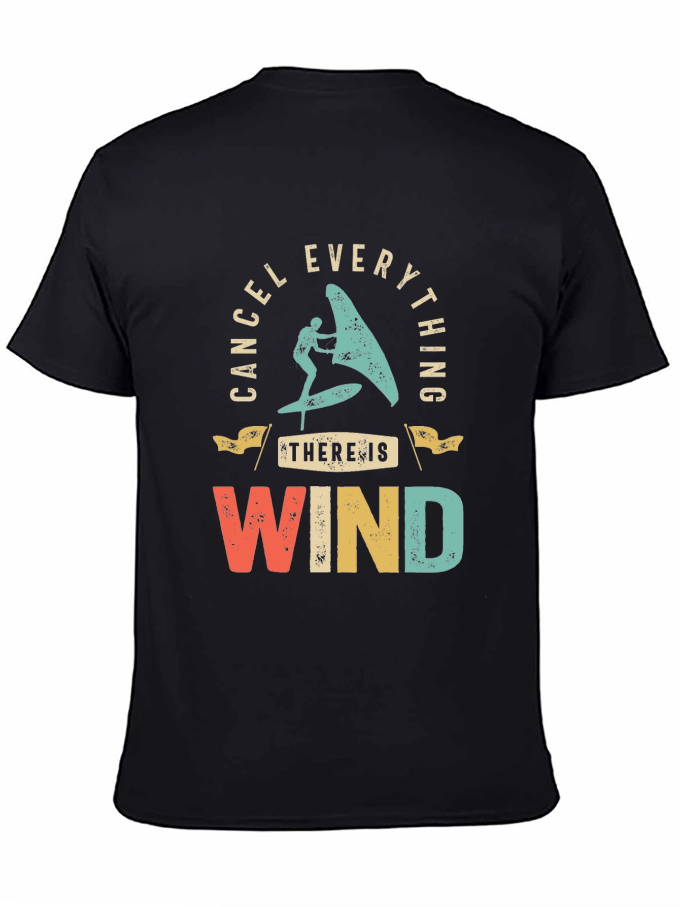 Cancel Everything T-Shirt - Windsurfing Design Tee