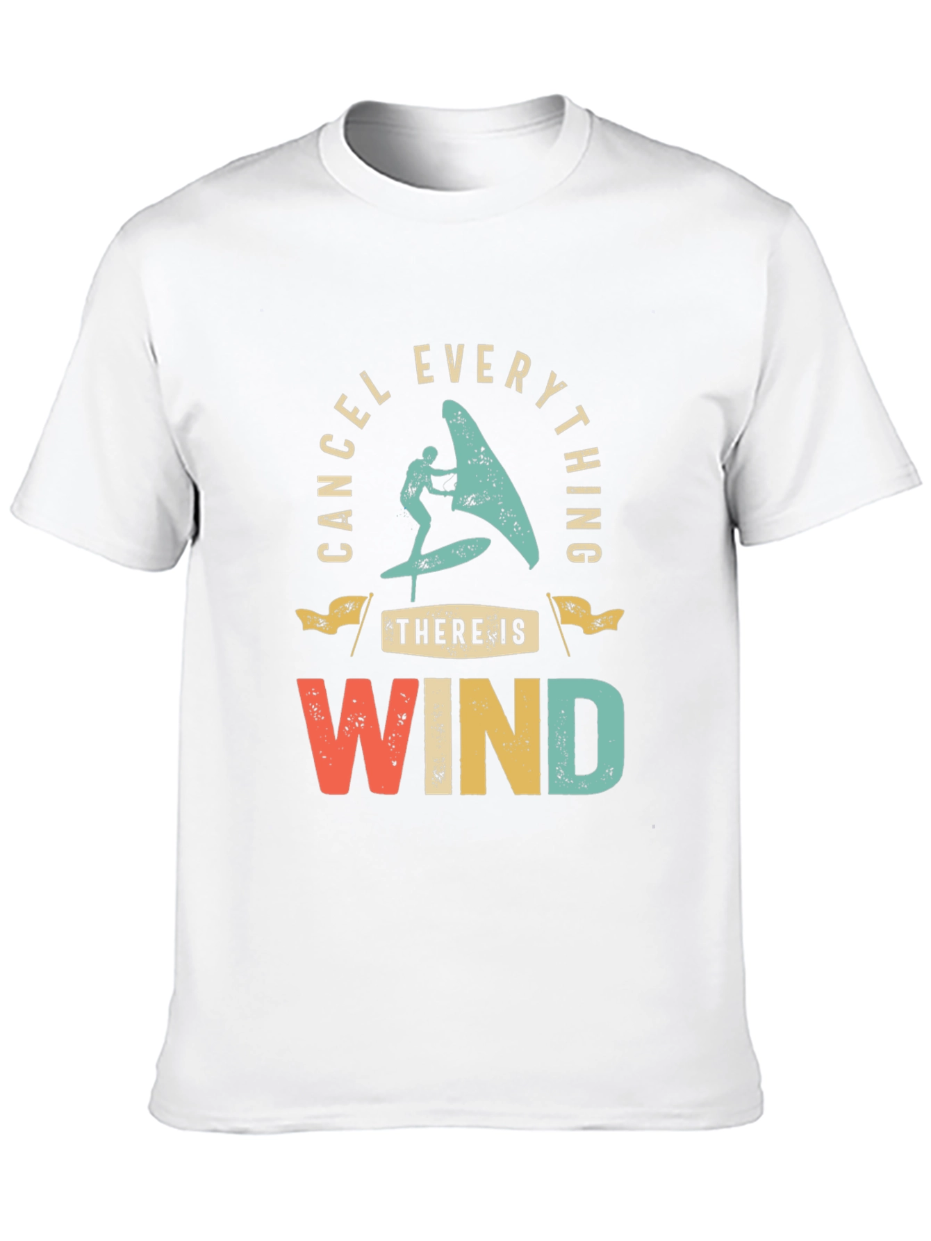 Cancel Everything T-Shirt - Windsurfing Design Tee
