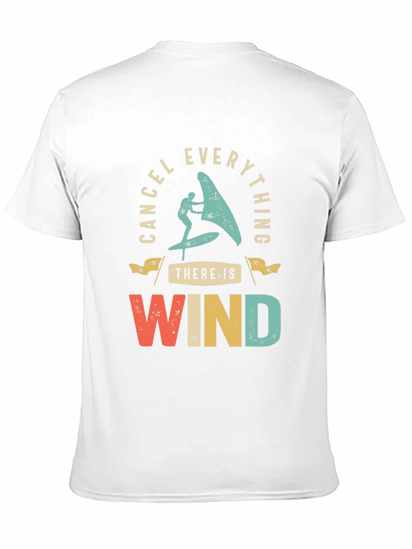 Cancel Everything T-Shirt - Windsurfing Design Tee