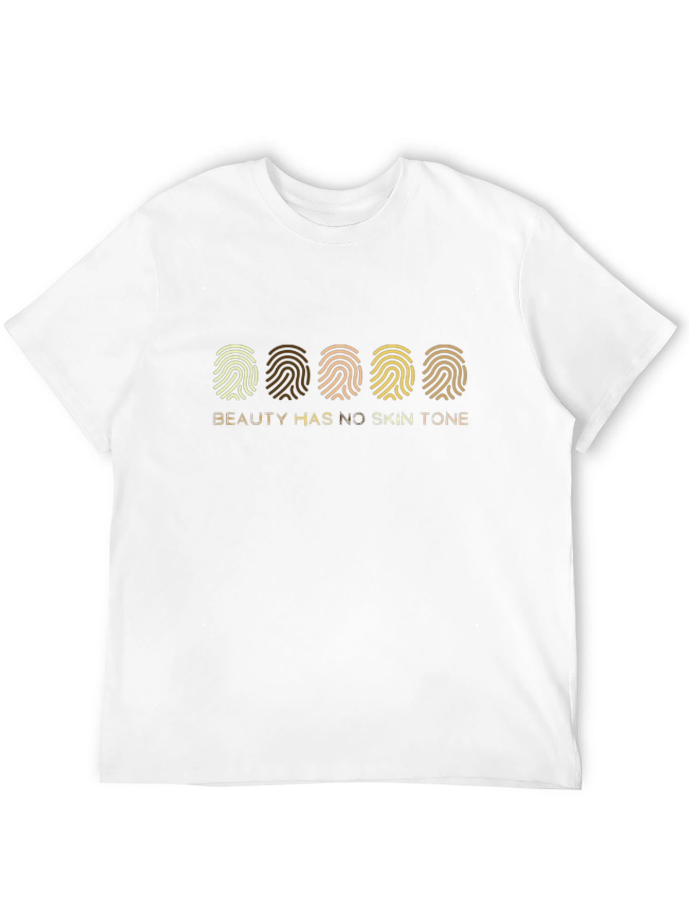 Beauty Has No Skin Tone Graphic Tee