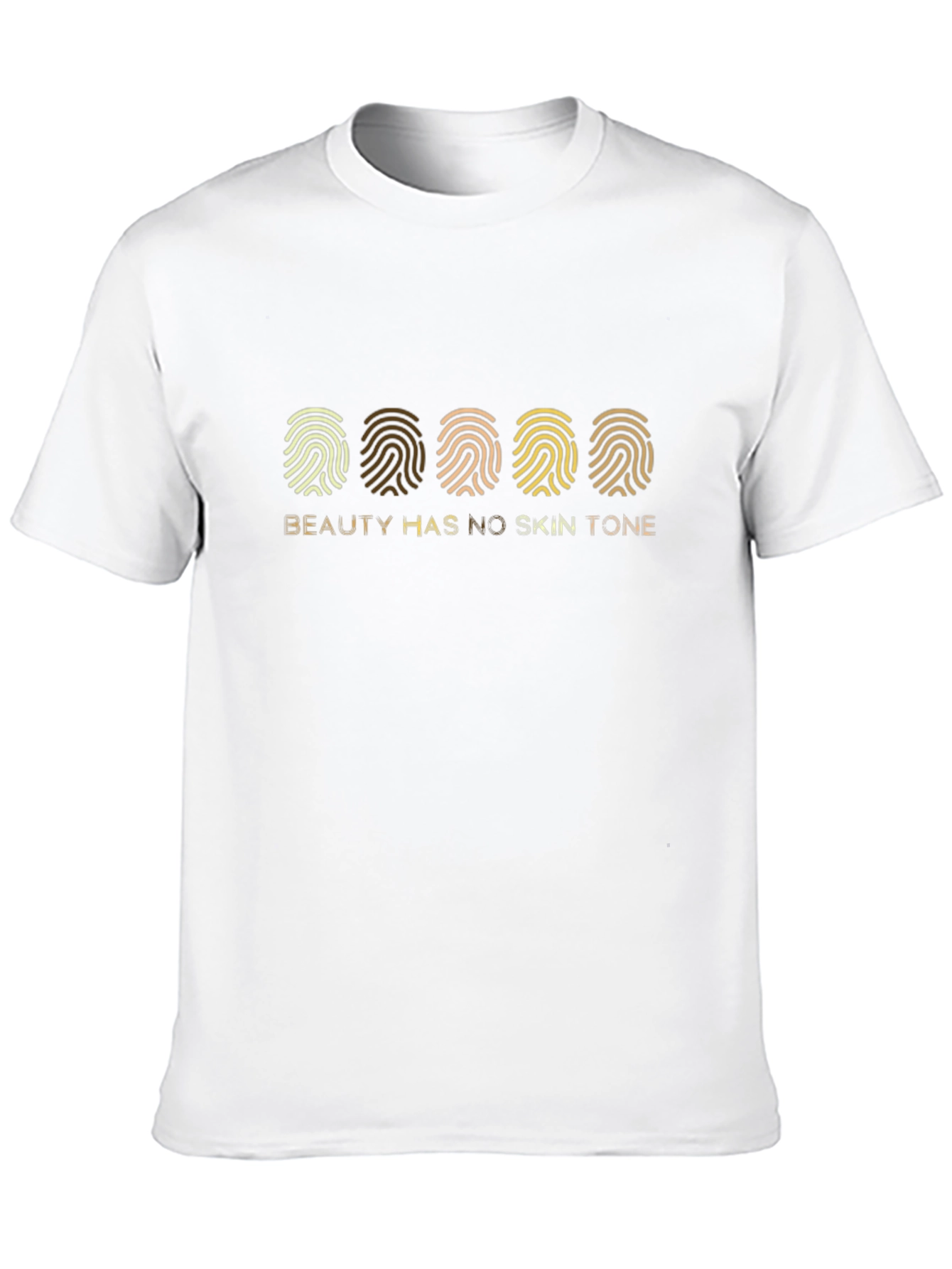Beauty Has No Skin Tone Graphic Tee