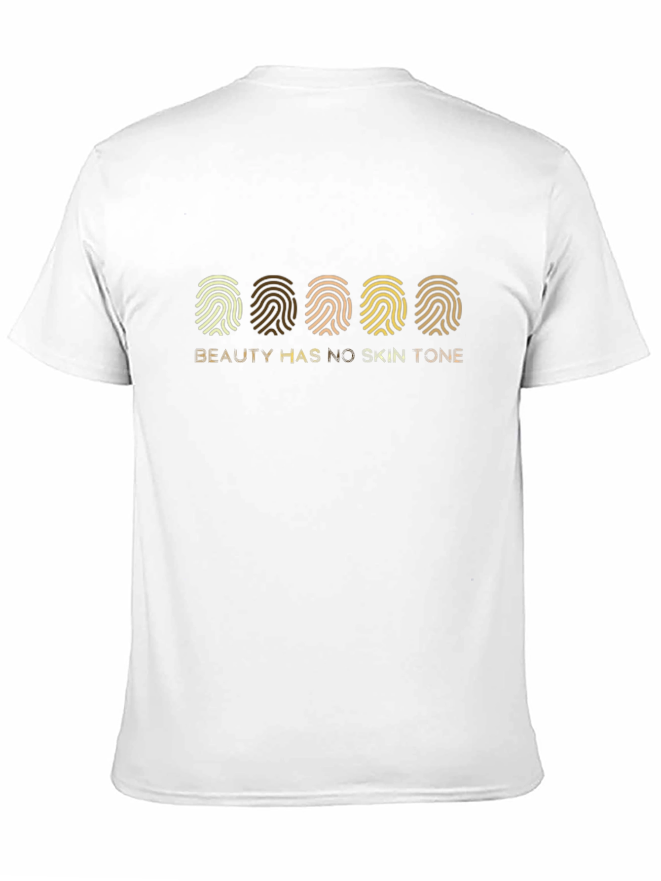 Beauty Has No Skin Tone Graphic Tee