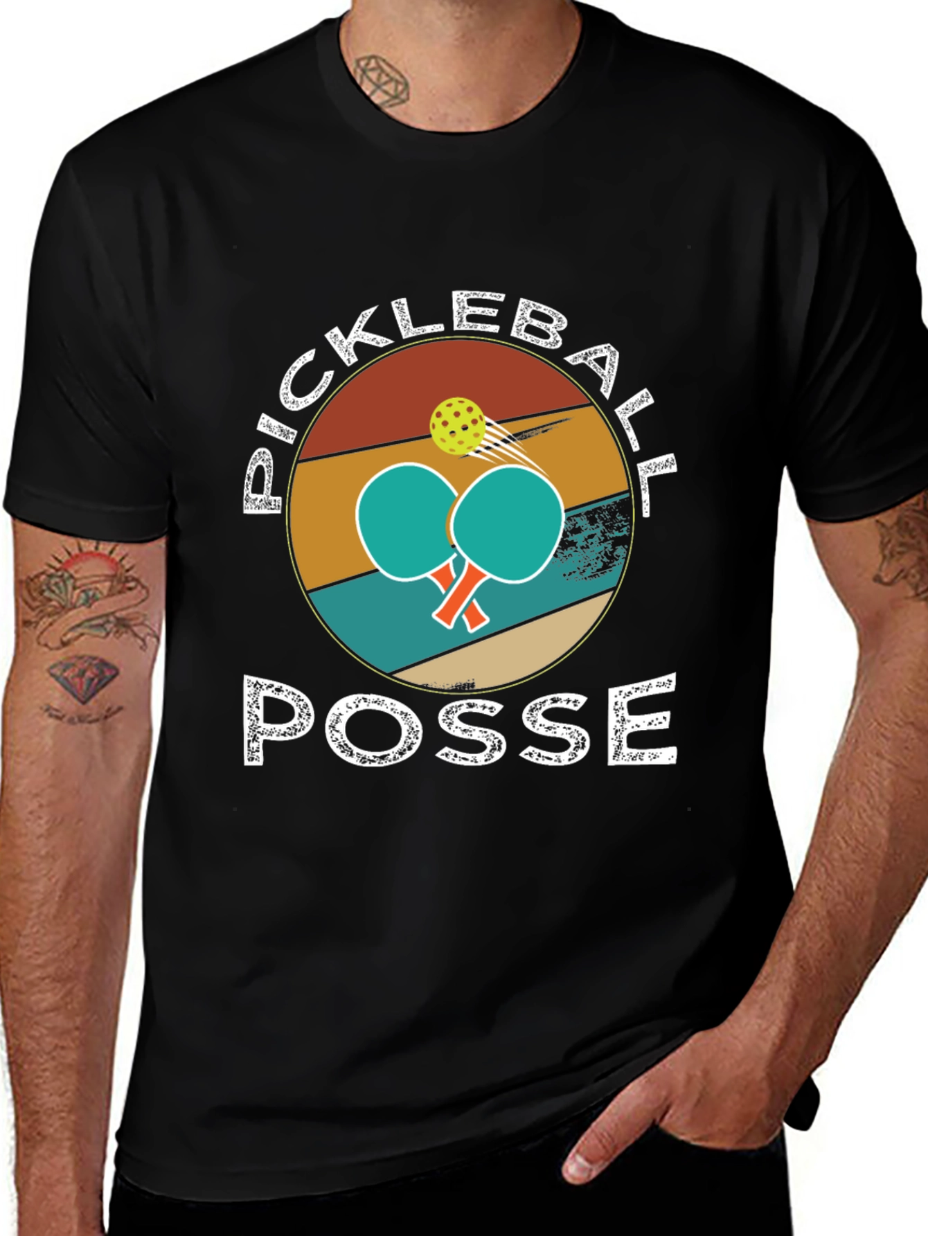Pickleball Posse Graphic T-Shirt