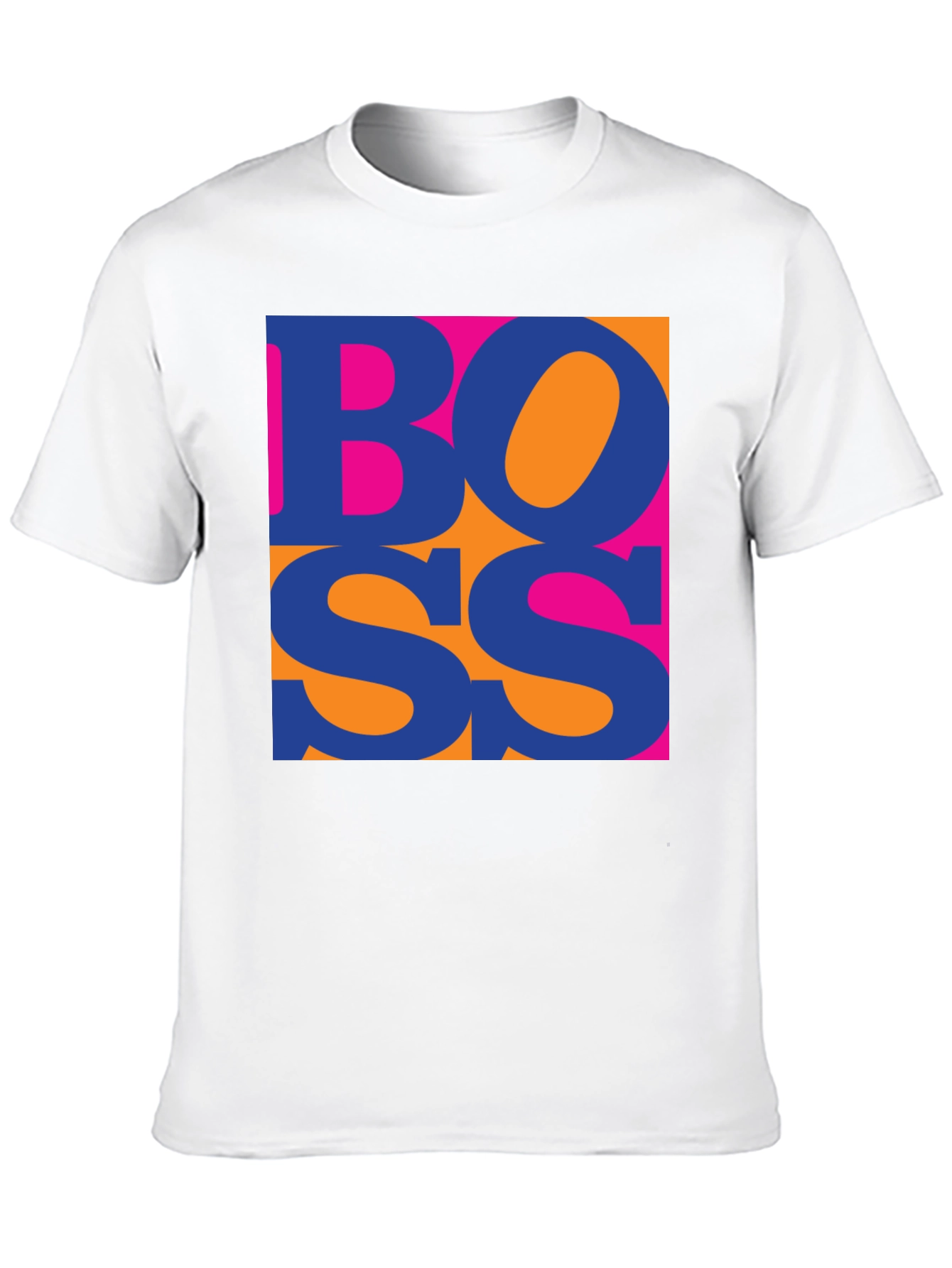 Bold BOSS Graphic T-Shirt - Modern Statement Tee