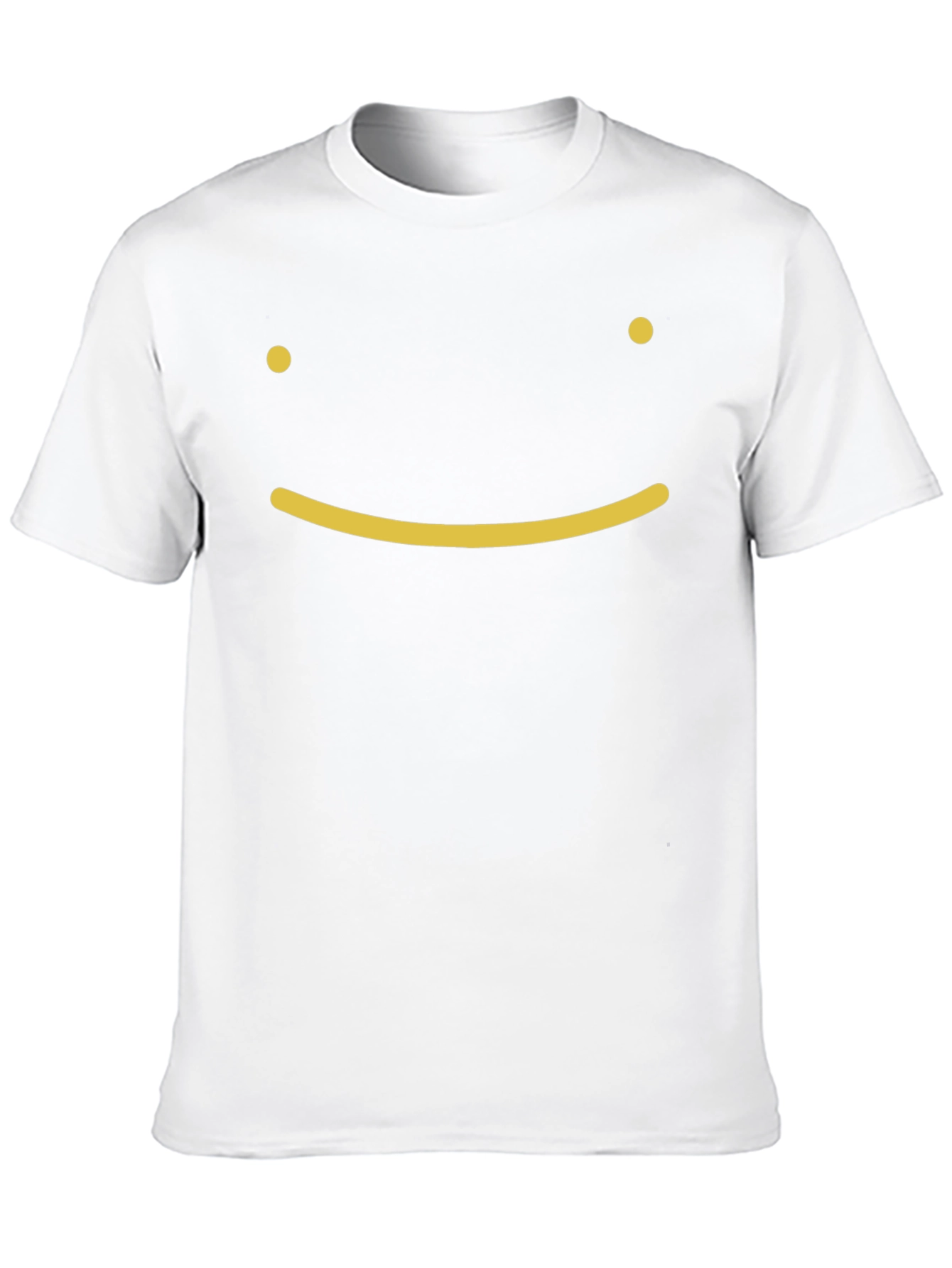 Smiley Face Graphic Tee - Classic Black T-Shirt