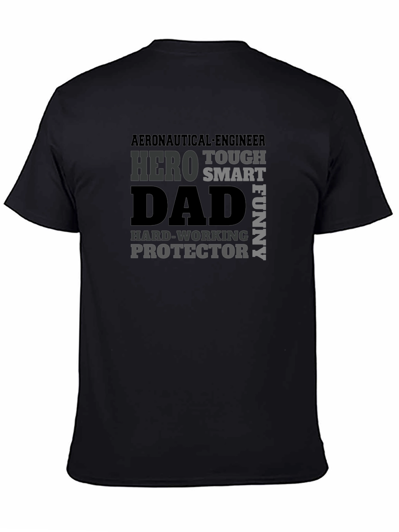 Aeronautical Engineer Dad Hero T-Shirt