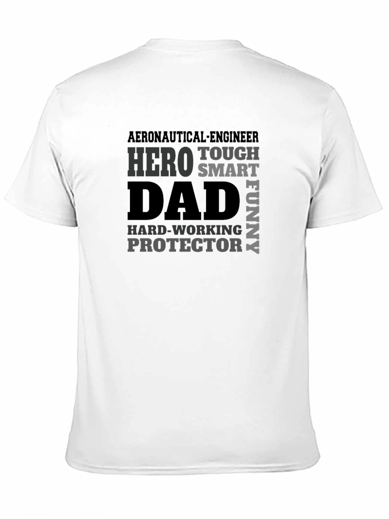 Aeronautical Engineer Dad Hero T-Shirt