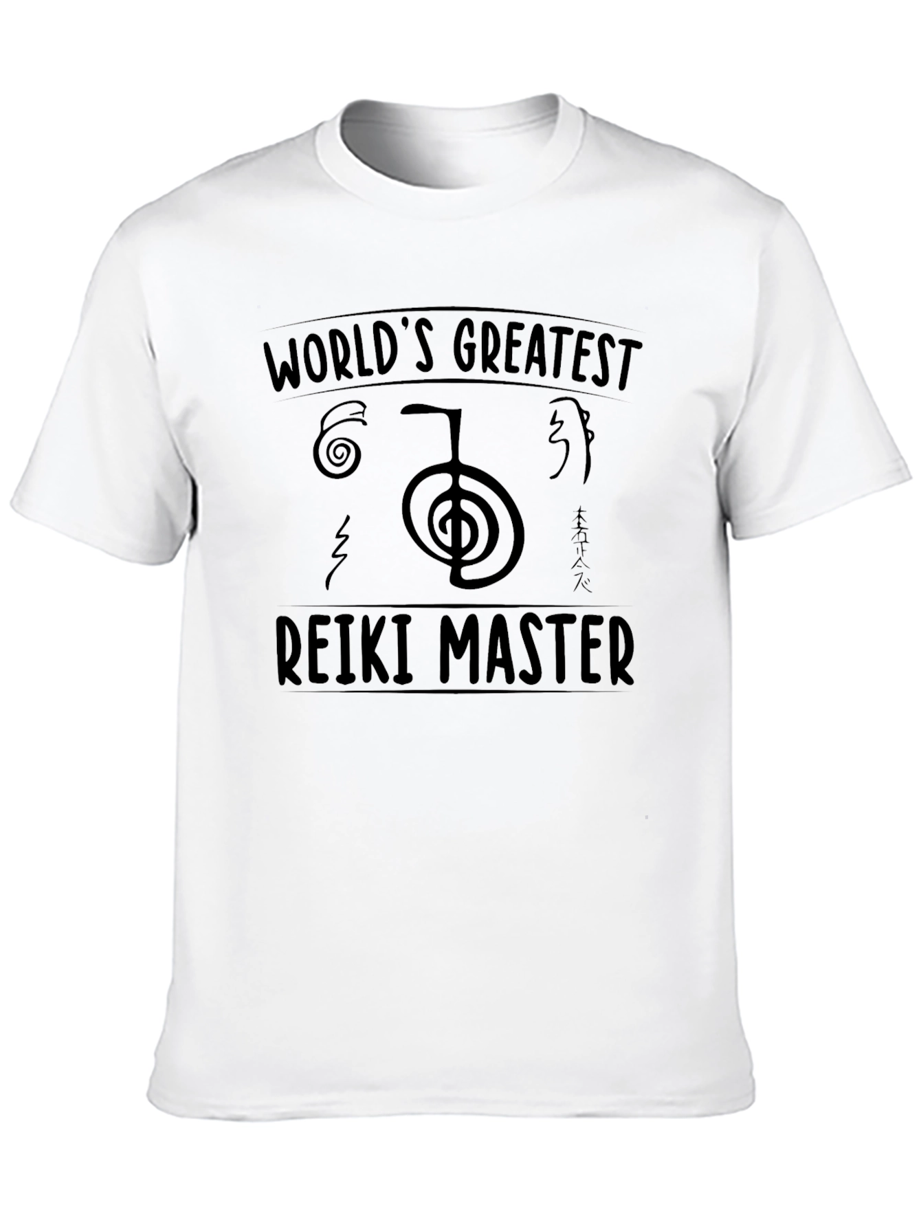 Reiki Master Black T-Shirt