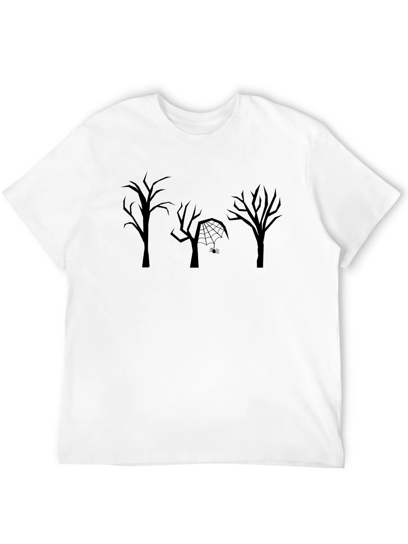 Spooky Trees Black T-Shirt