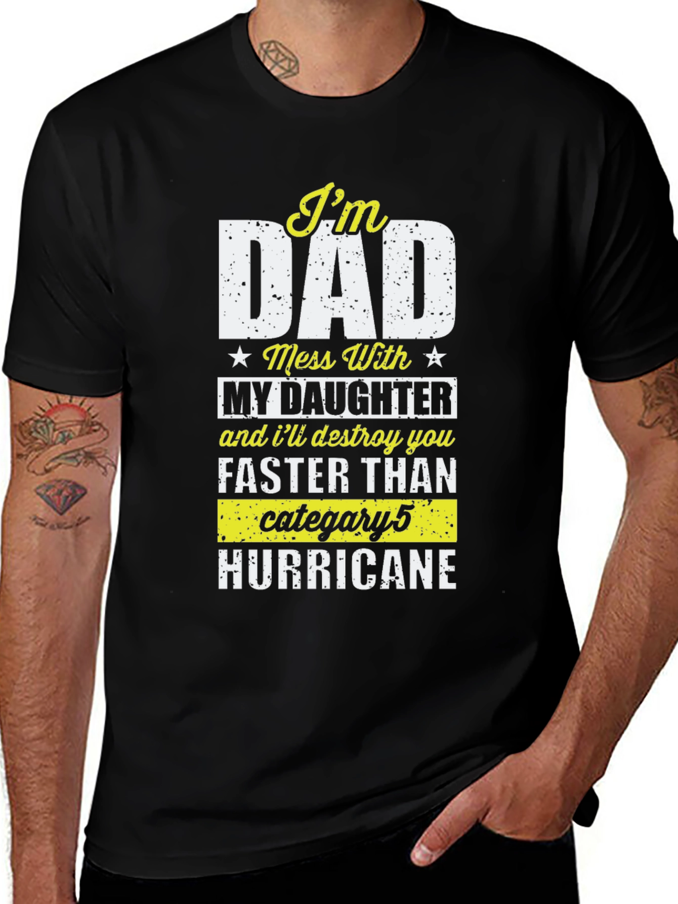 Im Dad T-Shirt - Protective Father Apparel