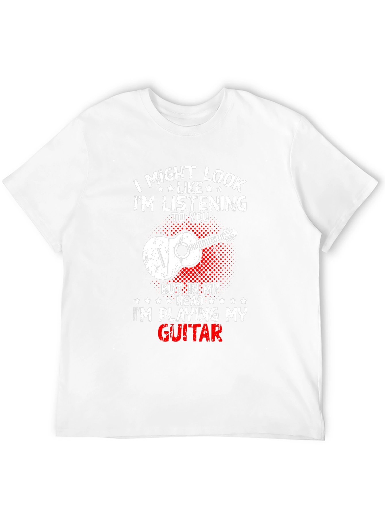 Guitar Lover T-Shirt: Im Playing My Guitar