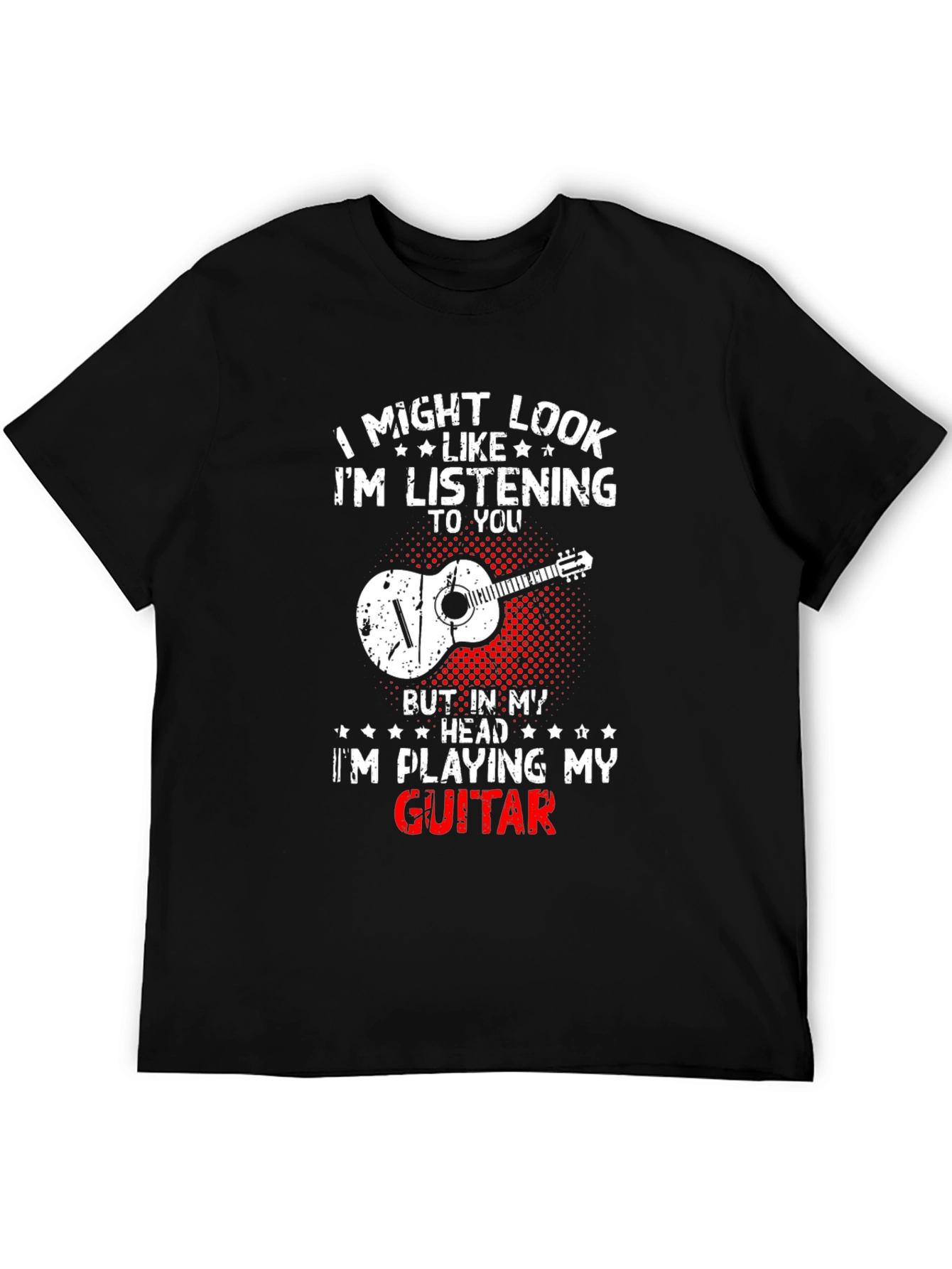 Guitar Lover T-Shirt: Im Playing My Guitar