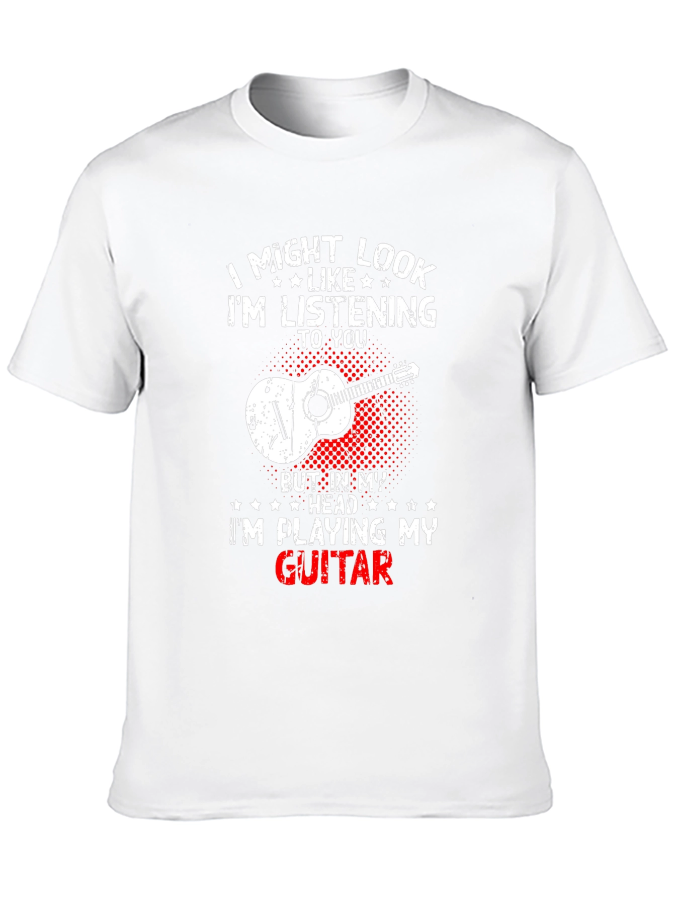 Guitar Lover T-Shirt: Im Playing My Guitar