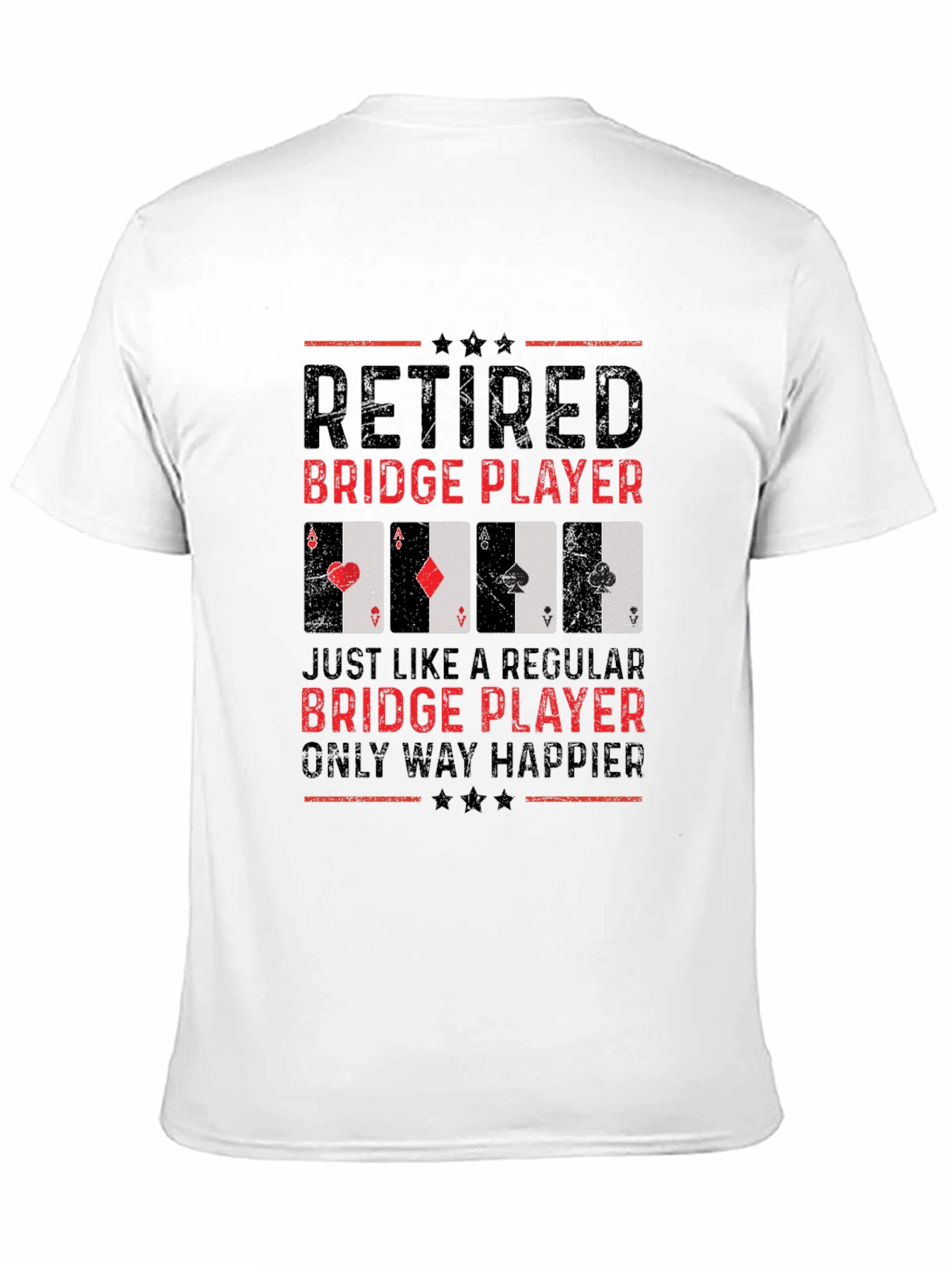 Retired Bridge Player T-Shirt