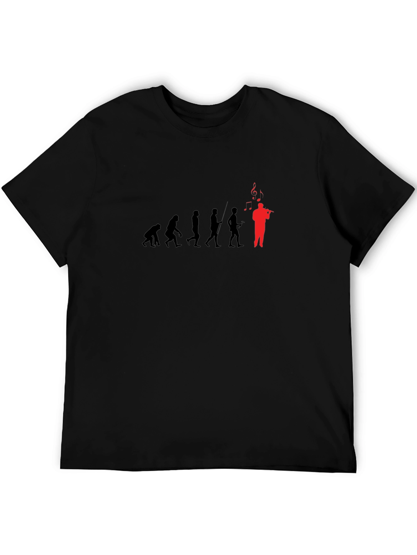 Evolution of a Musician T-Shirt