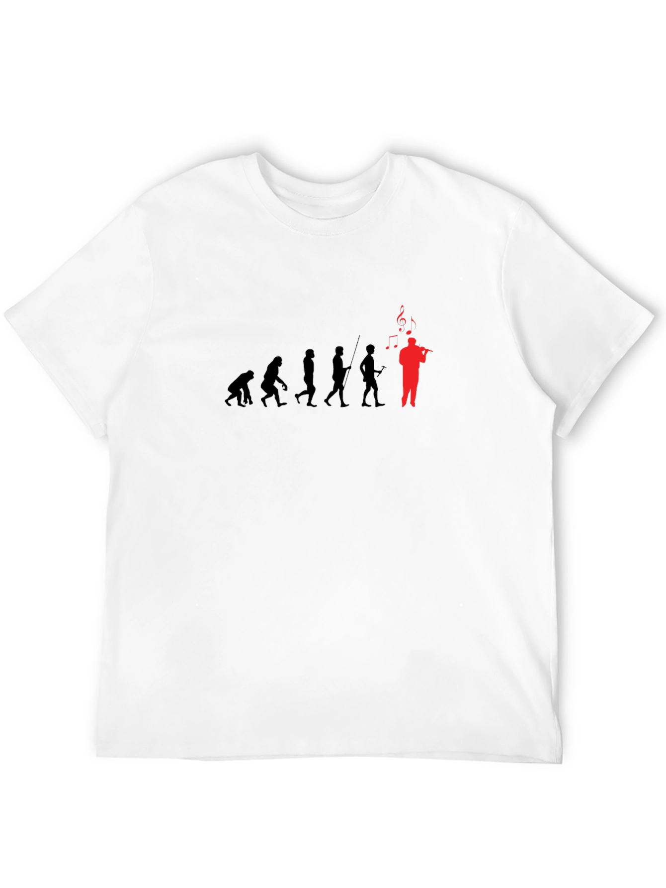 Evolution of a Musician T-Shirt