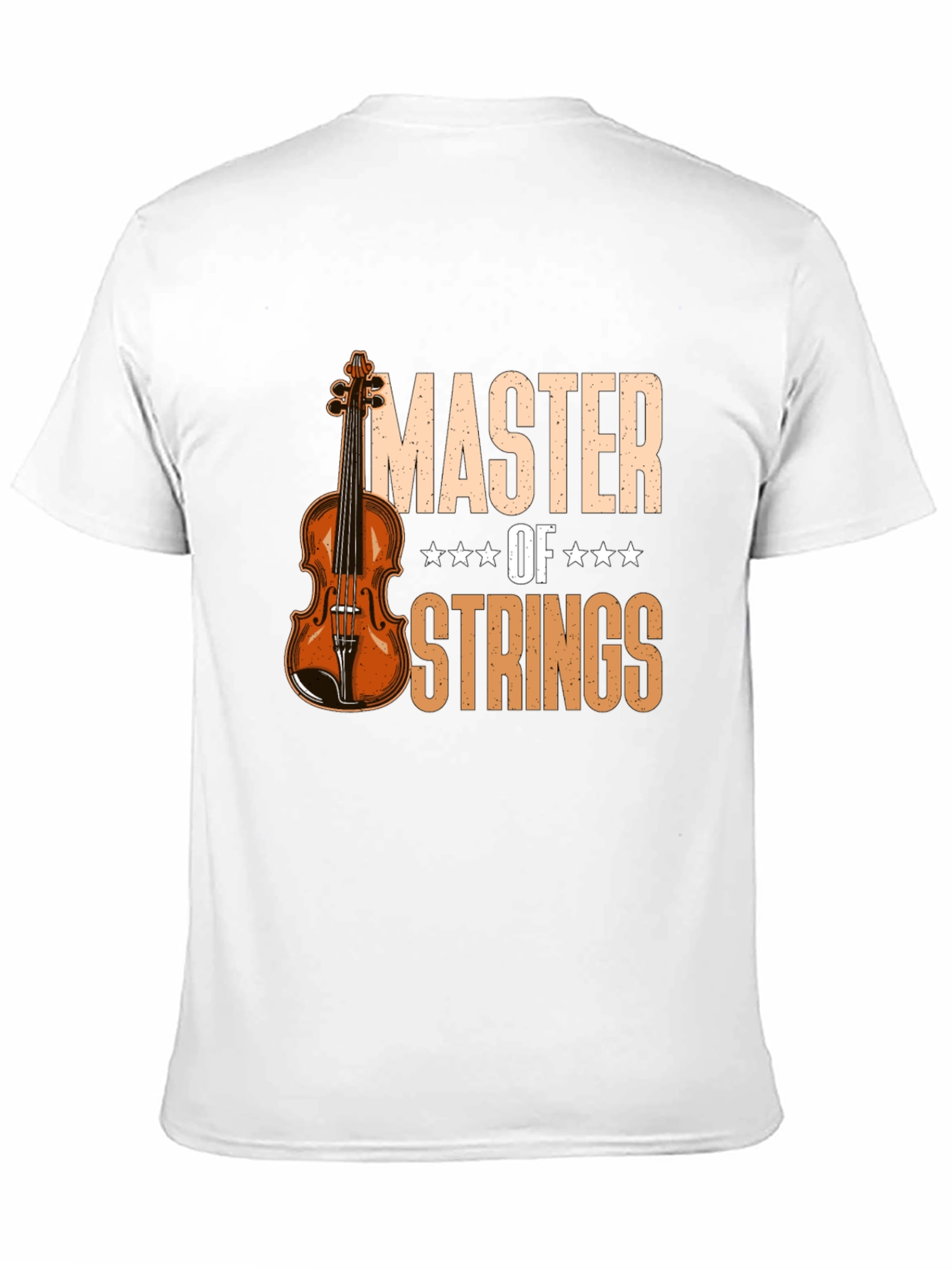 Master of Strings Violin T-Shirt - Musician Tee