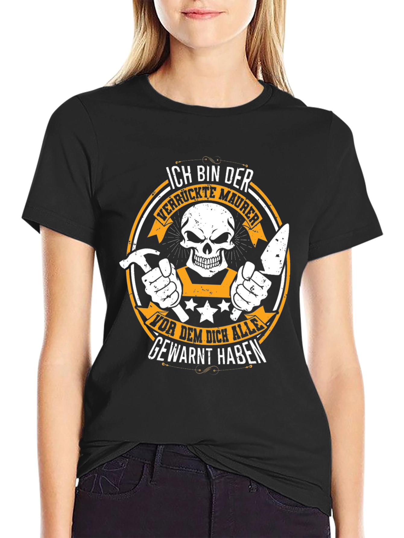 Ich Bin Der Verrückte Maurer T-Shirt