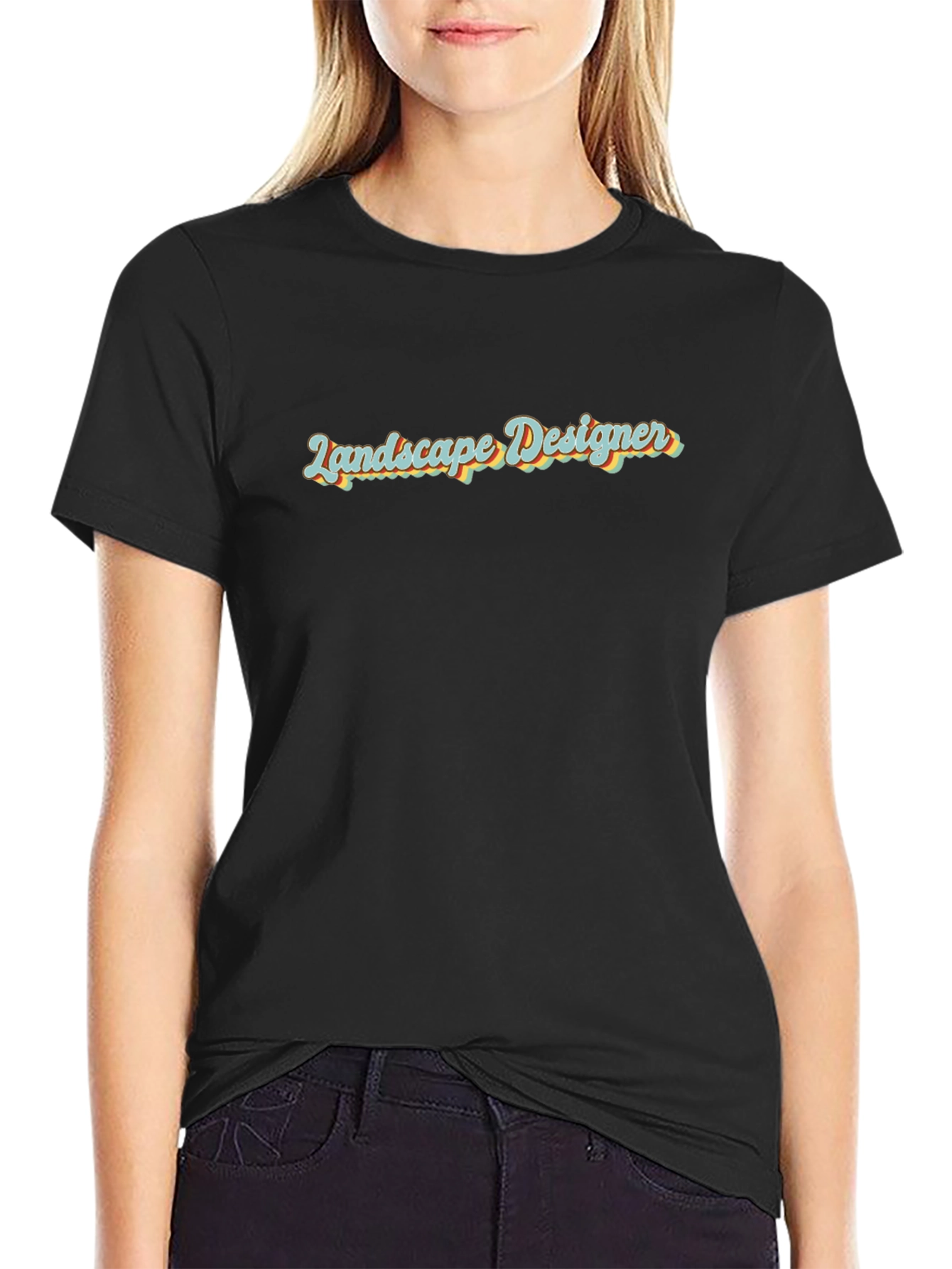 Landscape Designer Retro Graphic T-Shirt