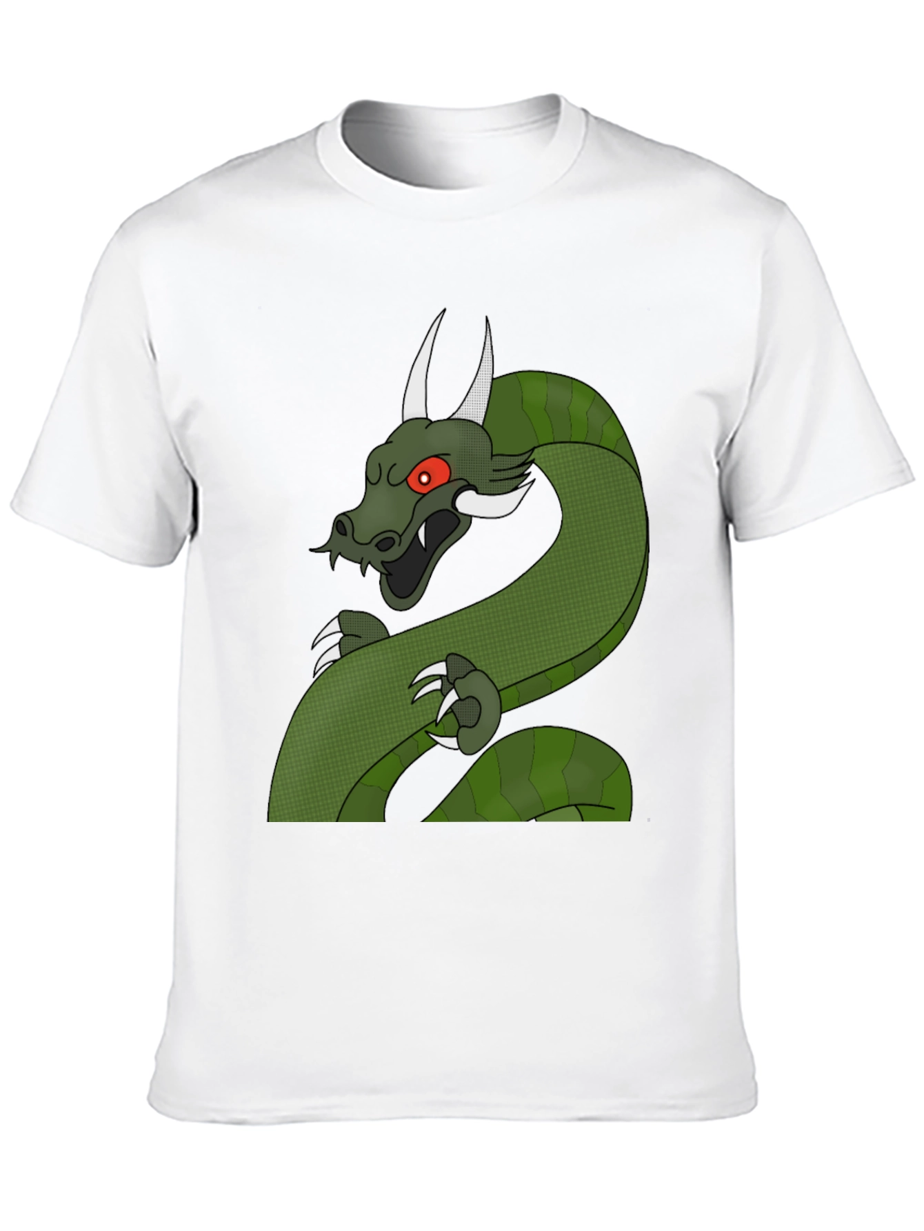 Dragon Graphic T-Shirt - Mens Black Tee