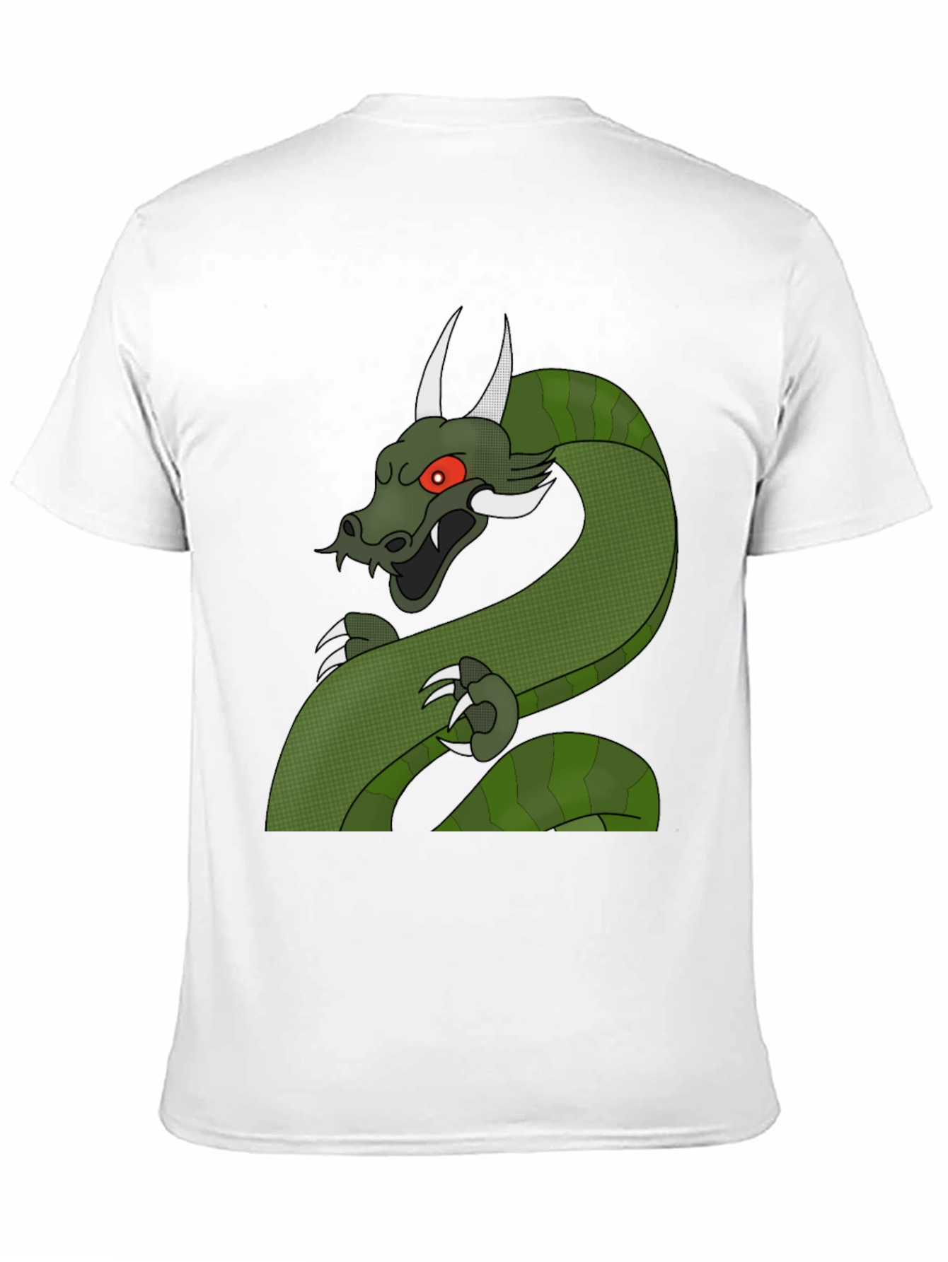 Dragon Graphic T-Shirt - Mens Black Tee