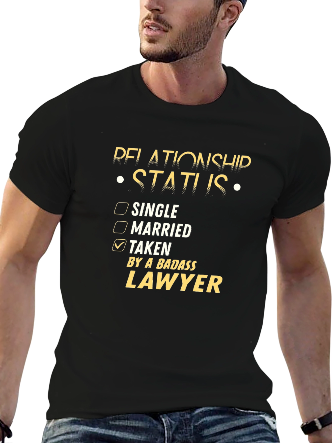 Relationship Status: Taken by a Badass Lawyer T-Shirt