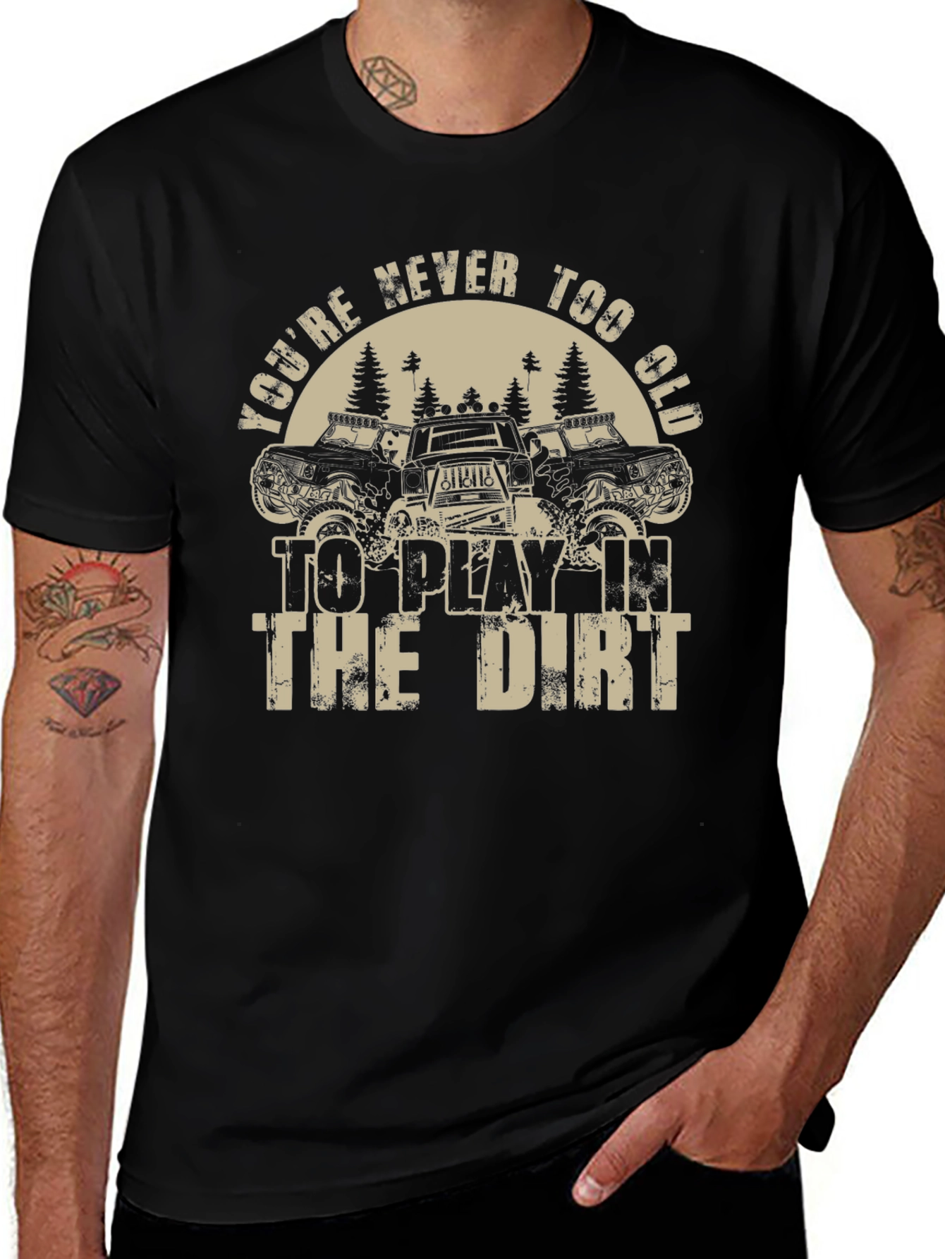 Never Too Old Off-Roading T-Shirt