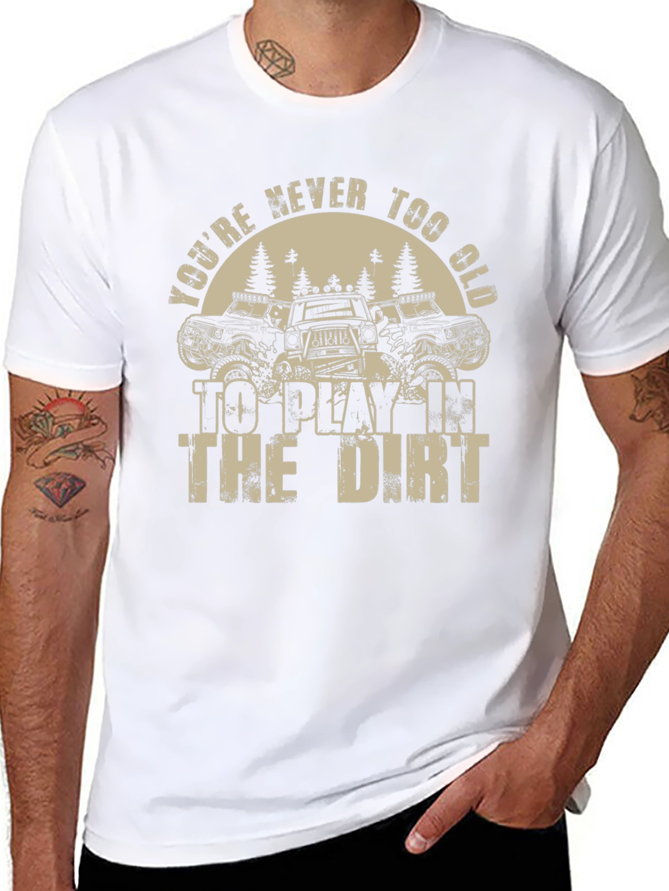 Never Too Old Off-Roading T-Shirt