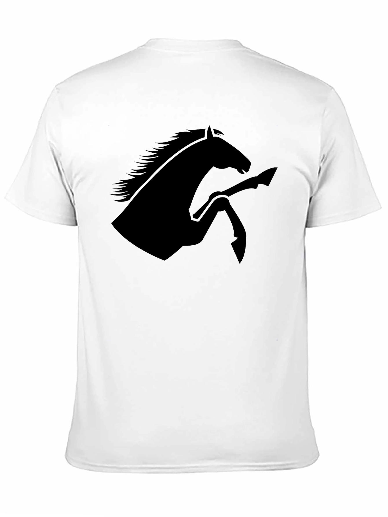 Black Horse Graphic T-Shirt