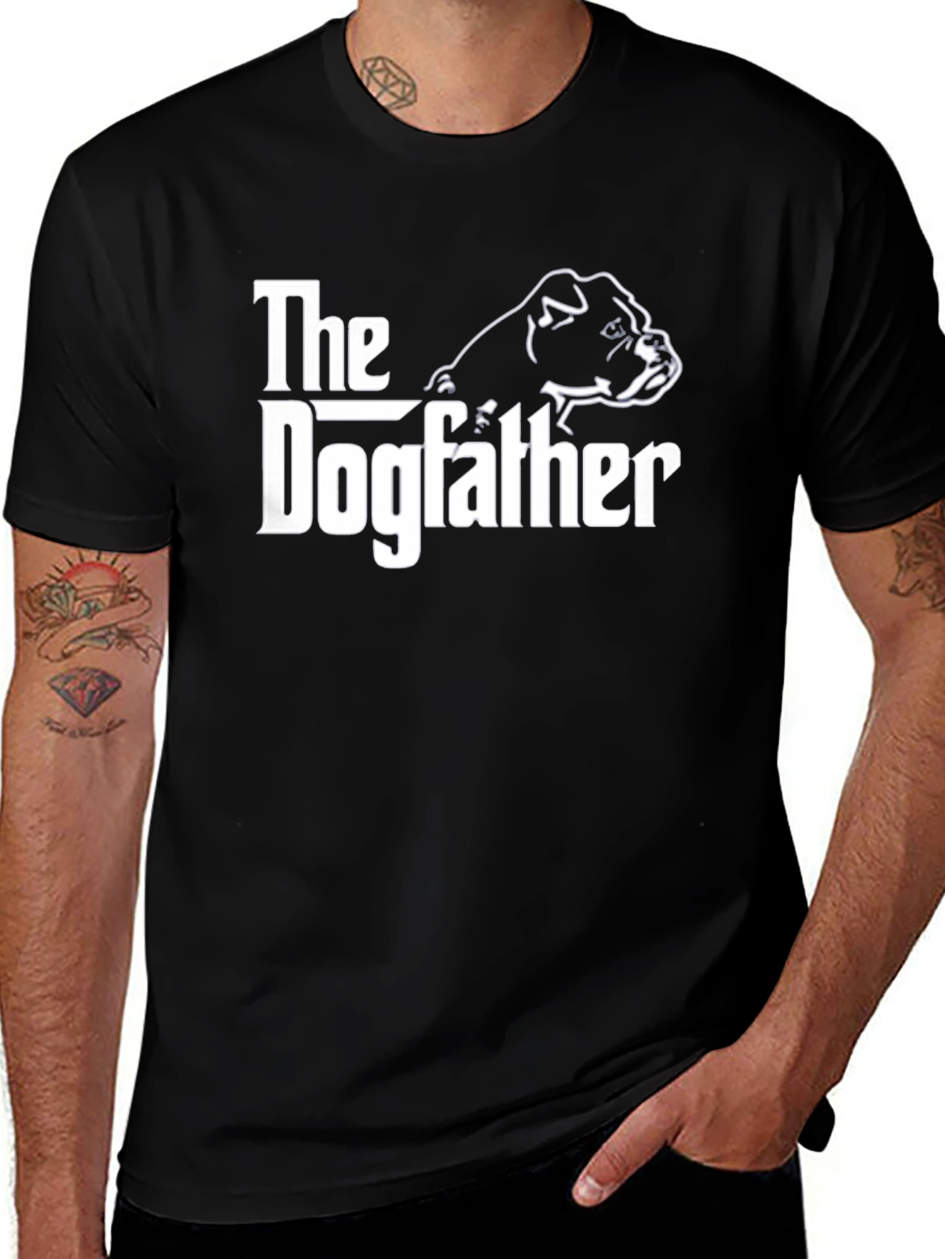 The Dogfather T-Shirt - Funny Dog Lover Tee