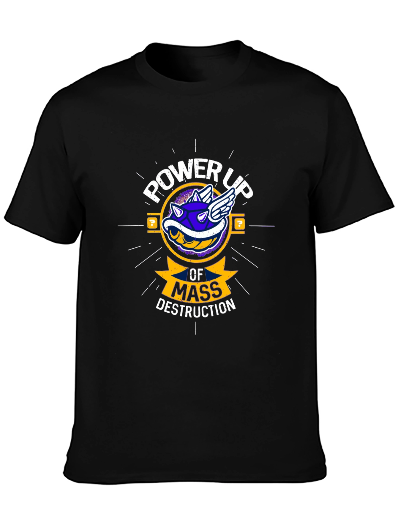 Power Up Mass Destruction Graphic T-Shirt