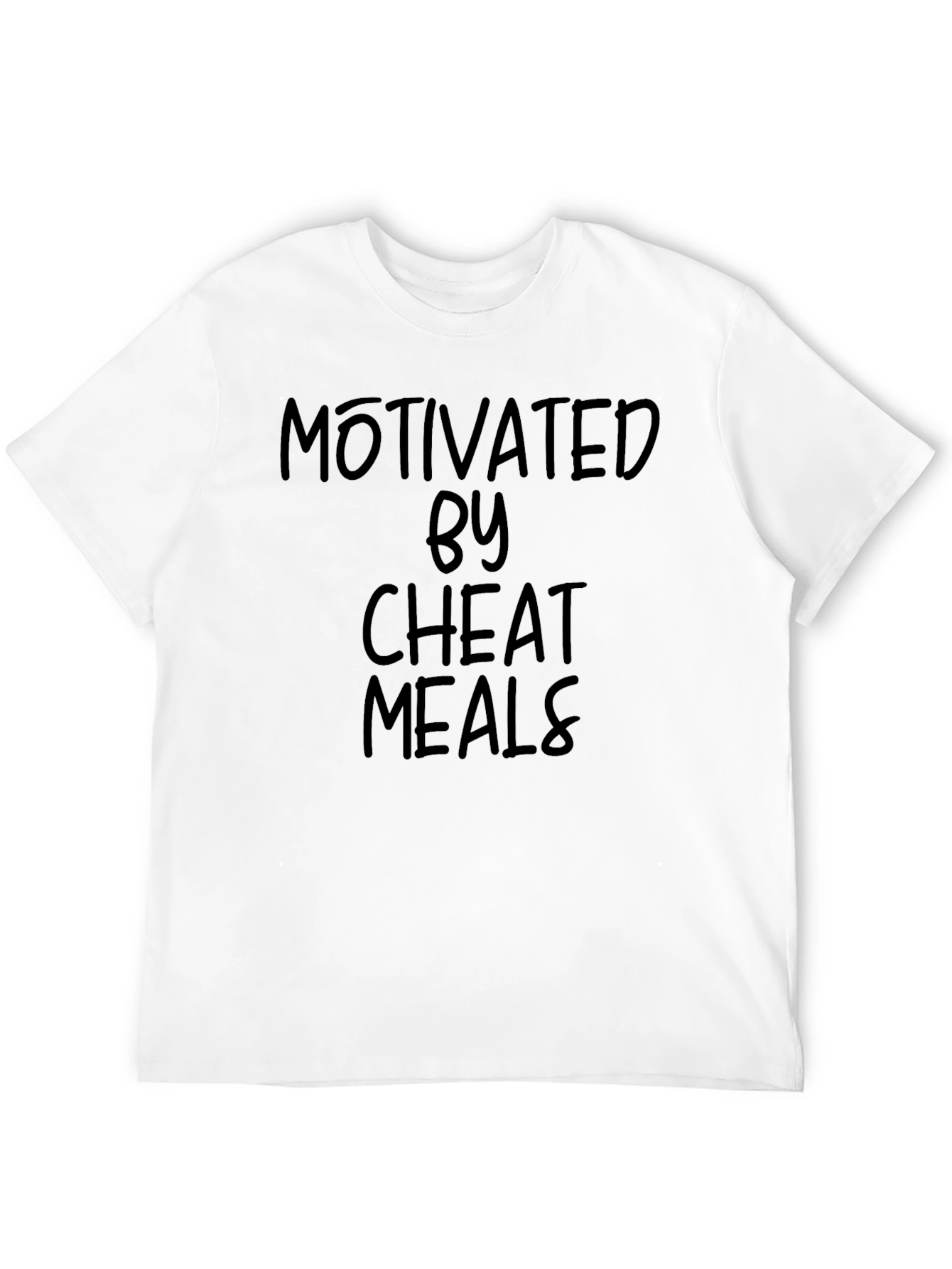 Motivated by Cheat Meals Black T-Shirt