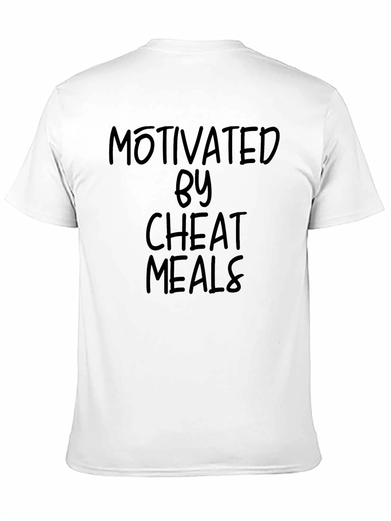 Motivated by Cheat Meals Black T-Shirt