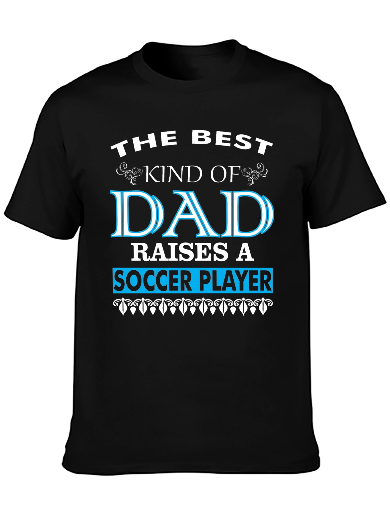 Best Dad Soccer Player T-Shirt