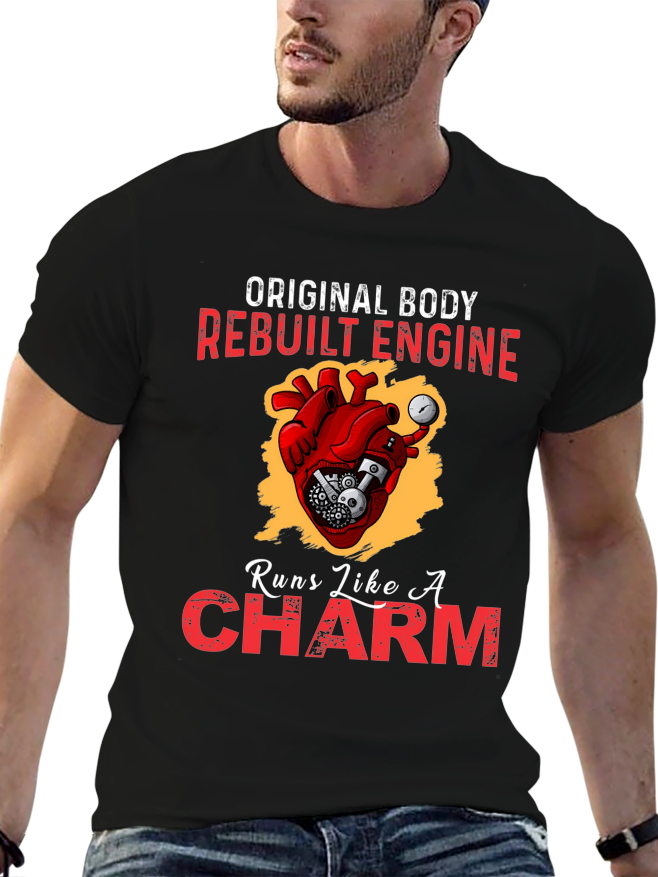 Rebuilt Engine Heart T-Shirt