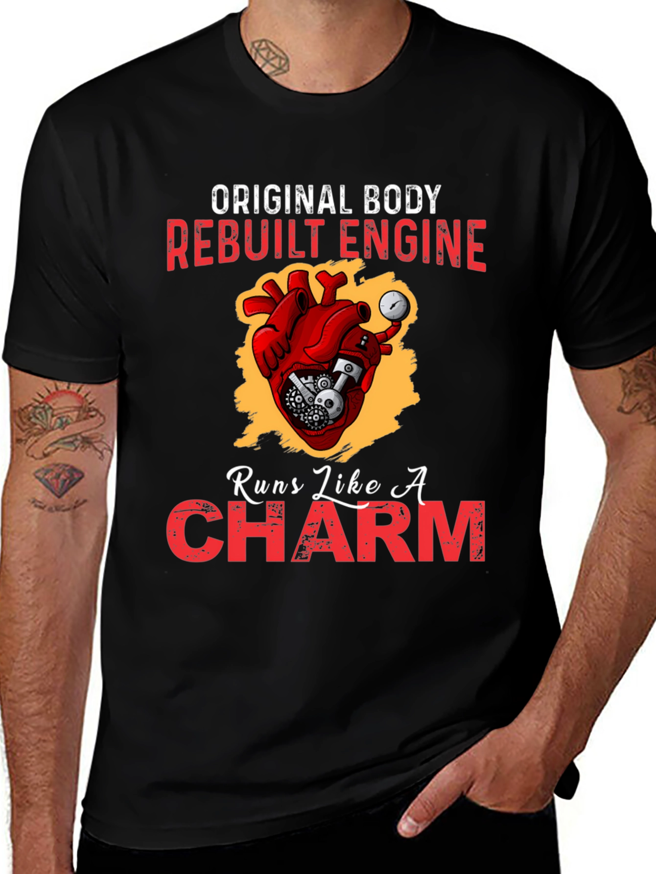Rebuilt Engine Heart T-Shirt