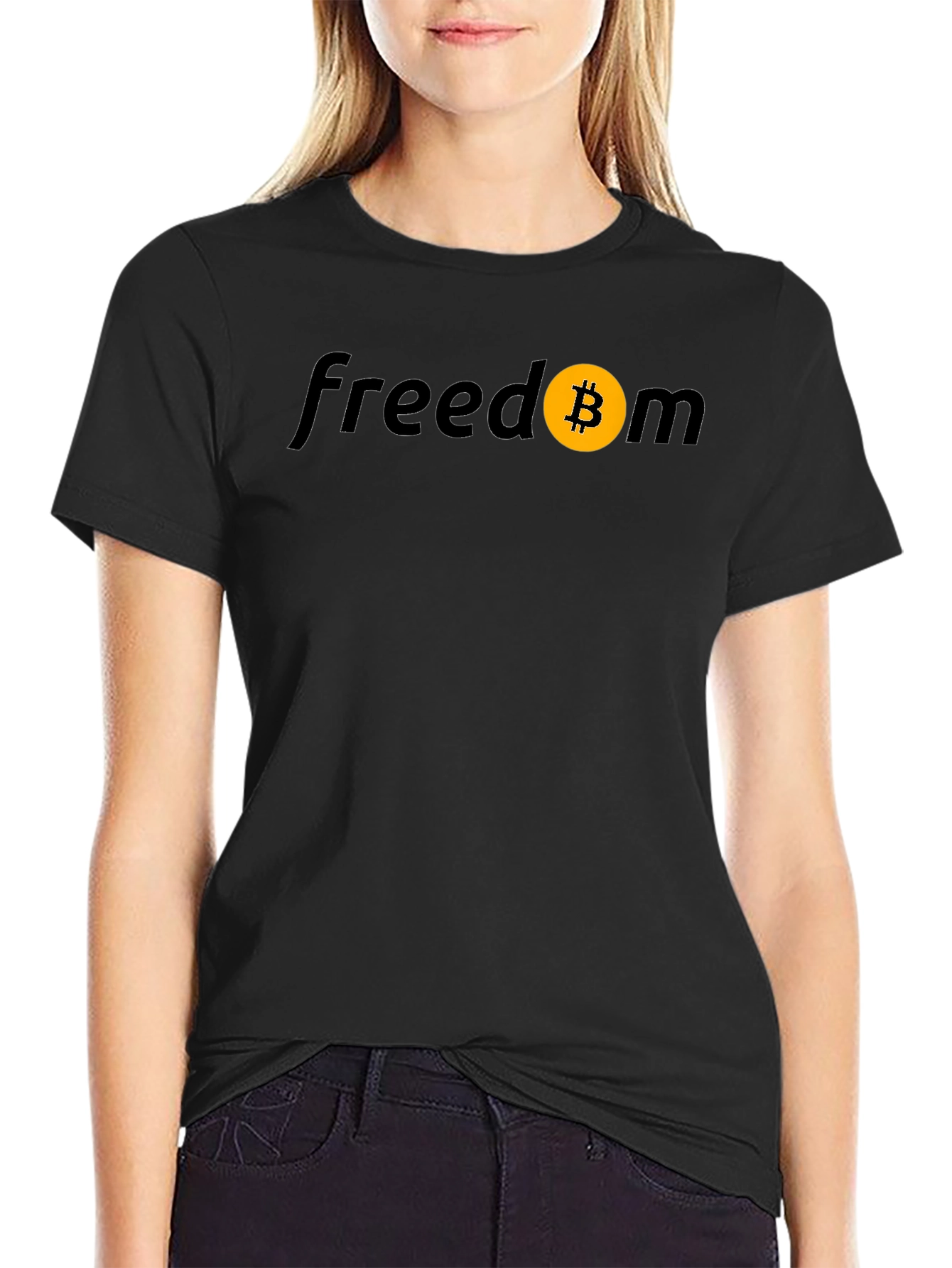 Bitcoin Freedom Graphic Tee - Crypto Enthusiast Shirt