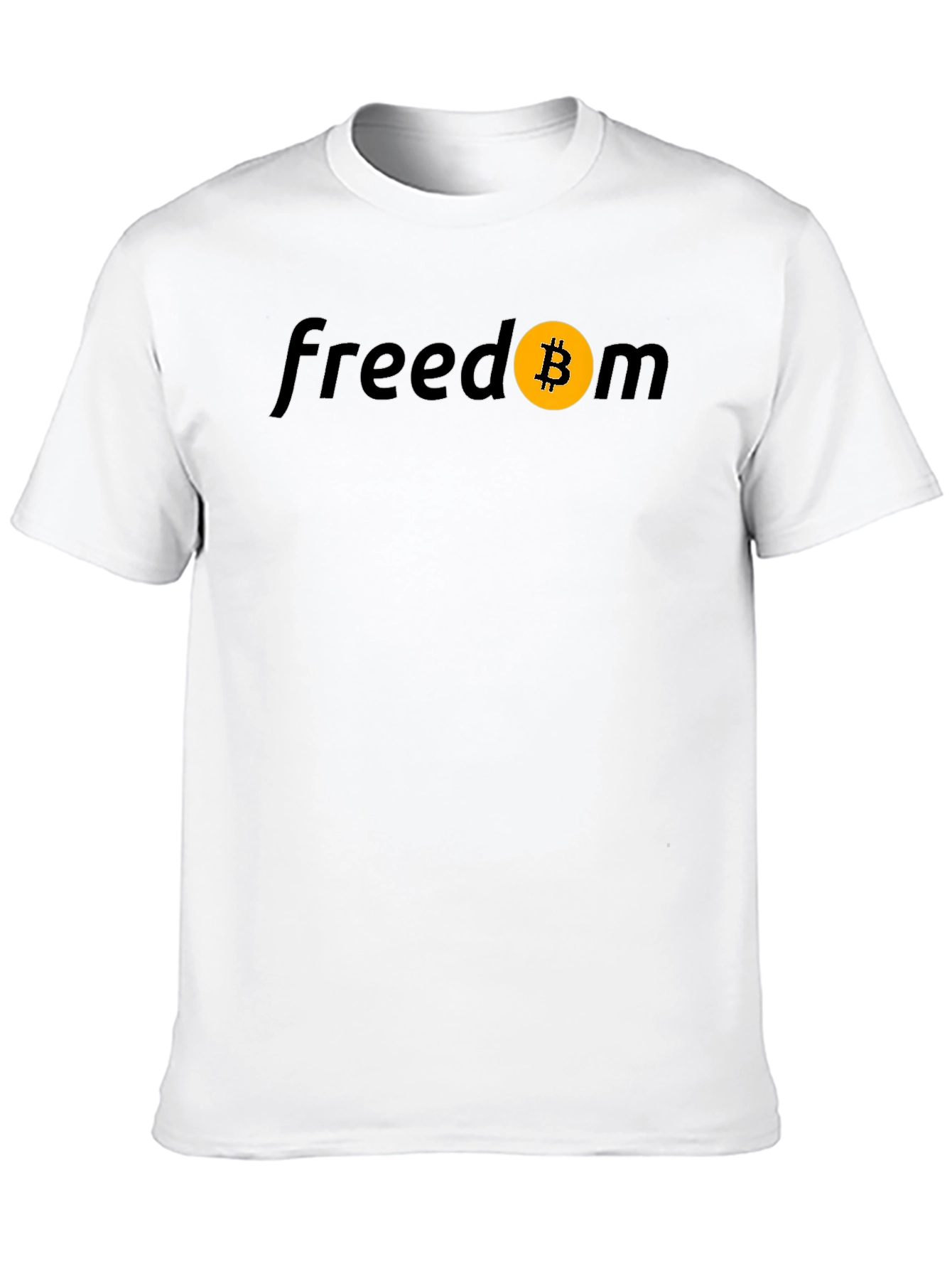 Bitcoin Freedom Graphic Tee - Crypto Enthusiast Shirt