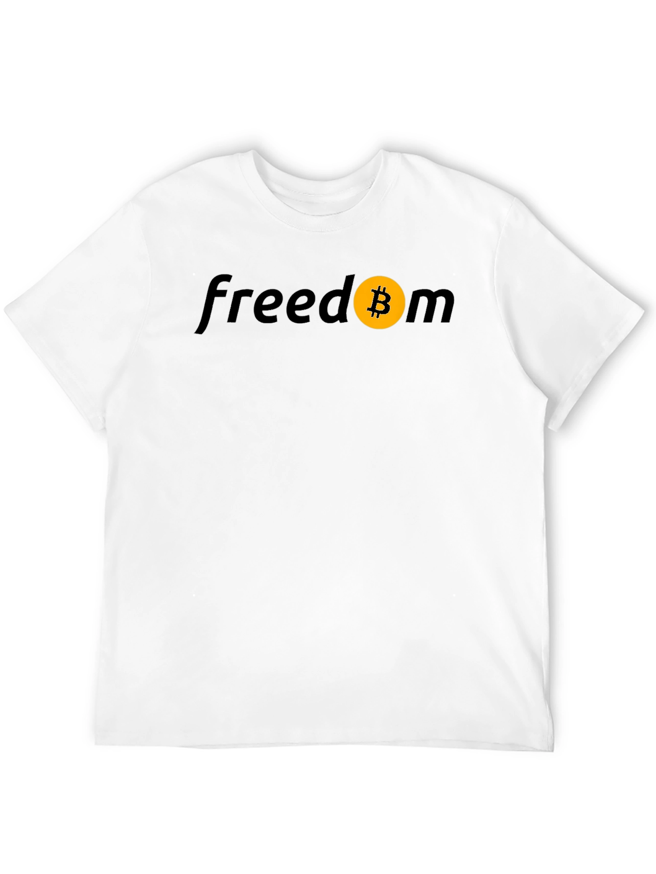 Bitcoin Freedom Graphic Tee - Crypto Enthusiast Shirt