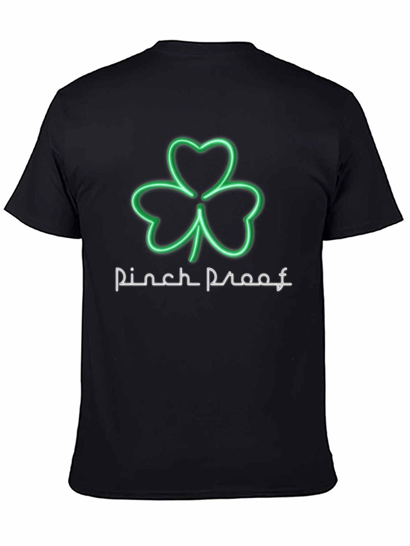 Pinch Proof St. Patricks Day Shamrock T-Shirt