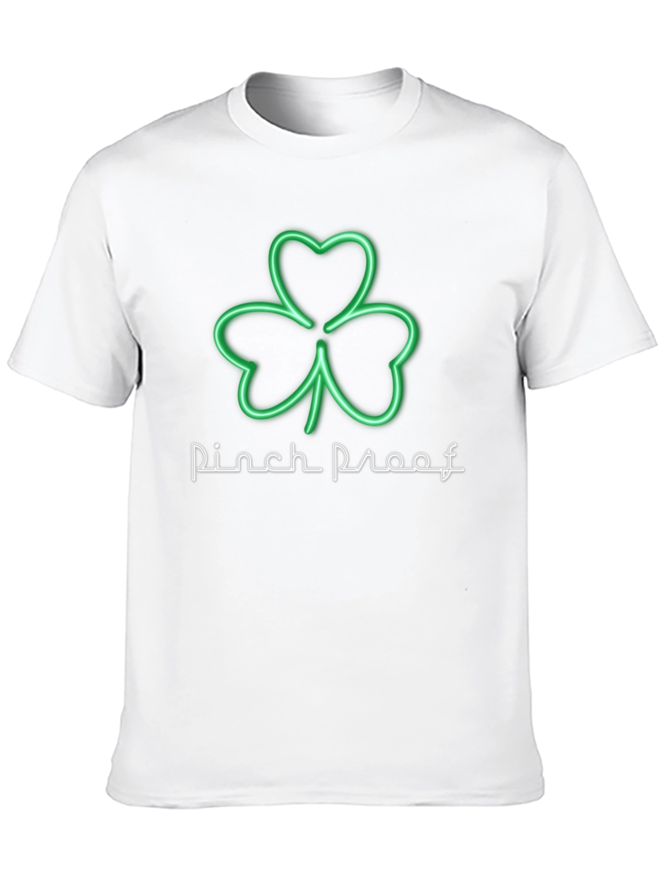 Pinch Proof St. Patricks Day Shamrock T-Shirt