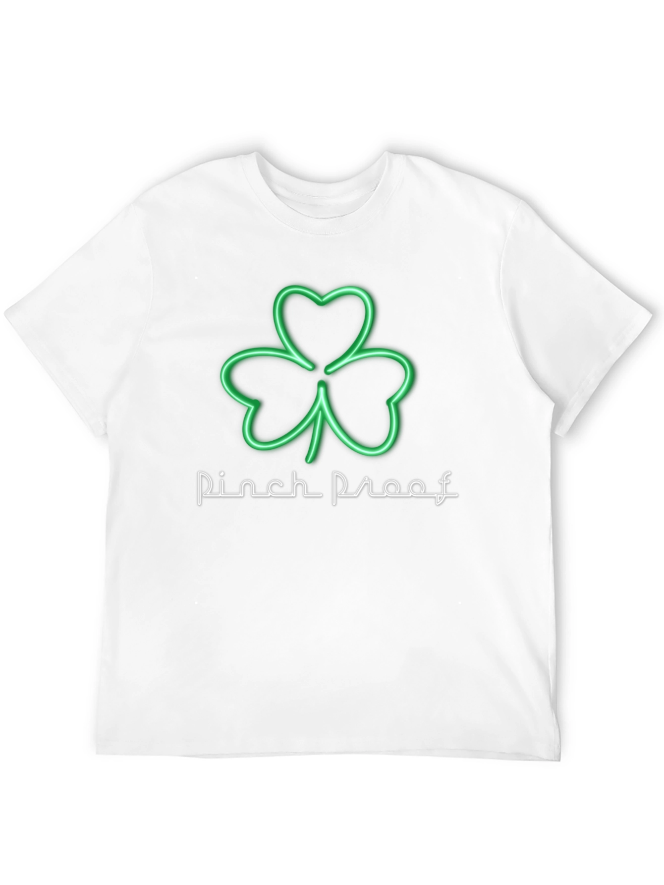Pinch Proof St. Patricks Day Shamrock T-Shirt