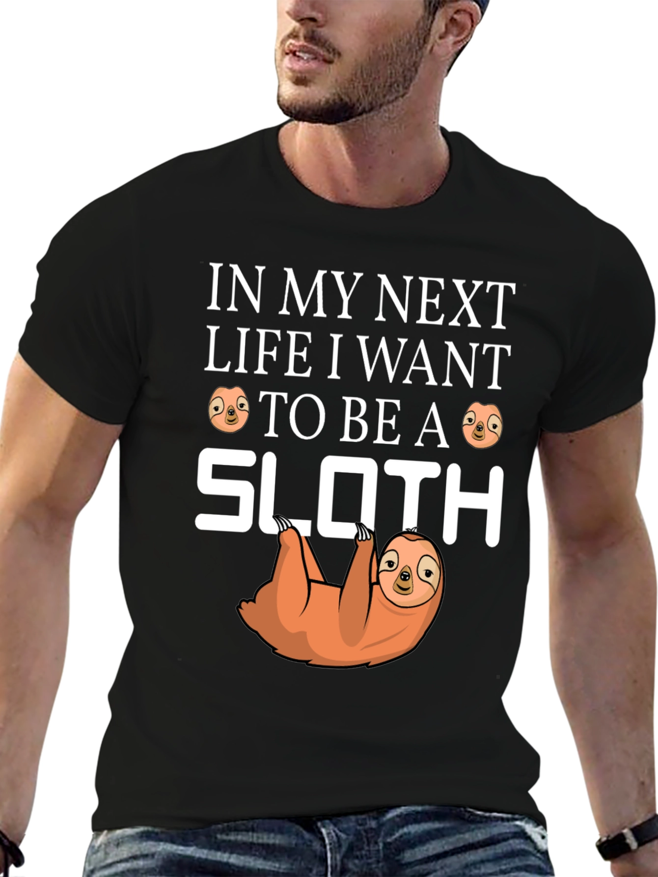 Sloth Life T-Shirt Funny Animal Tee