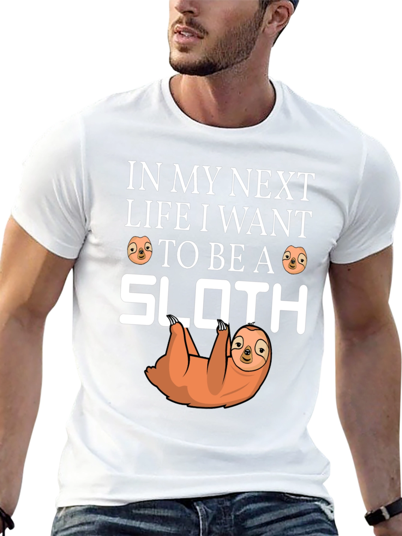 Sloth Life T-Shirt Funny Animal Tee