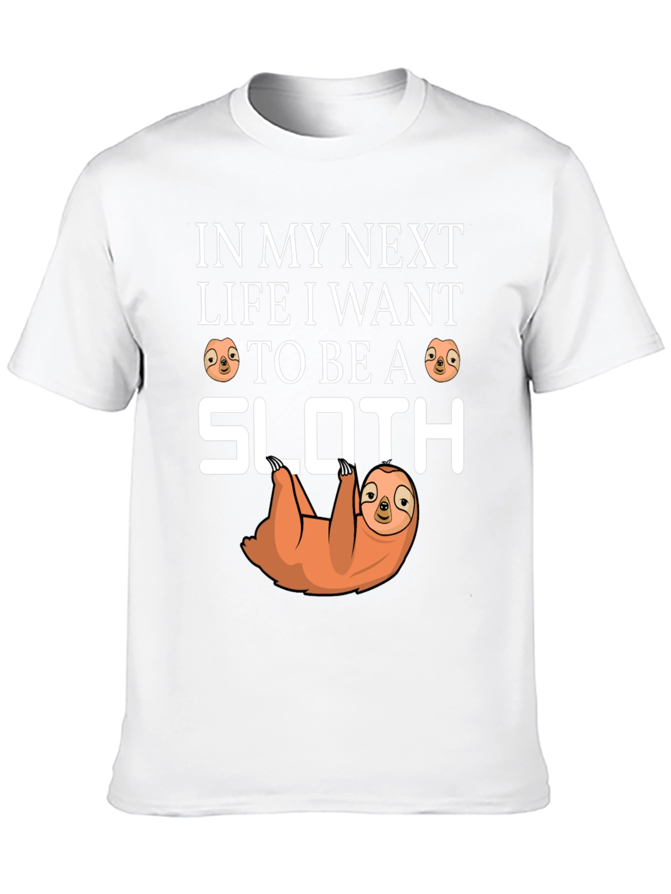 Sloth Life T-Shirt Funny Animal Tee