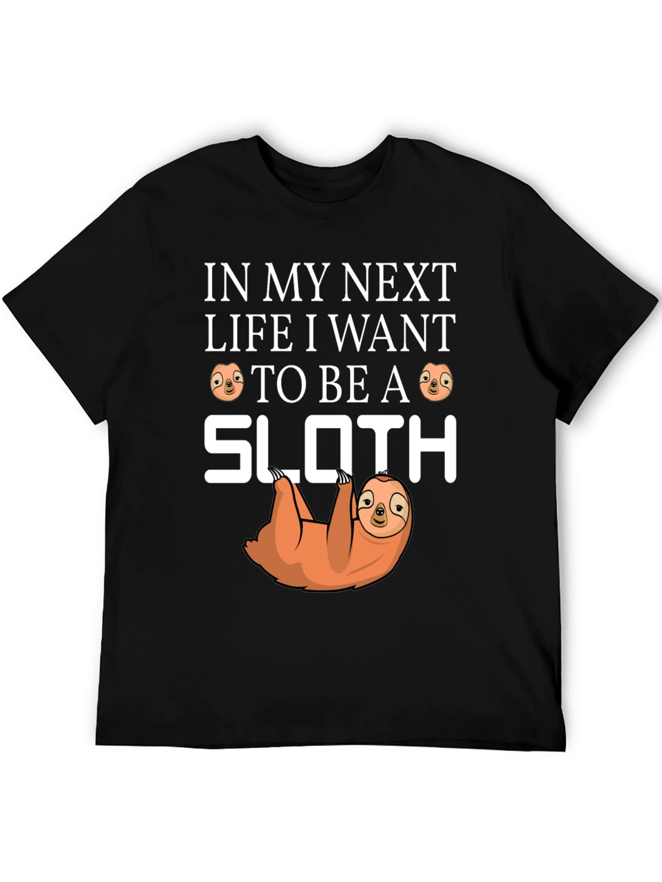 Sloth Life T-Shirt Funny Animal Tee